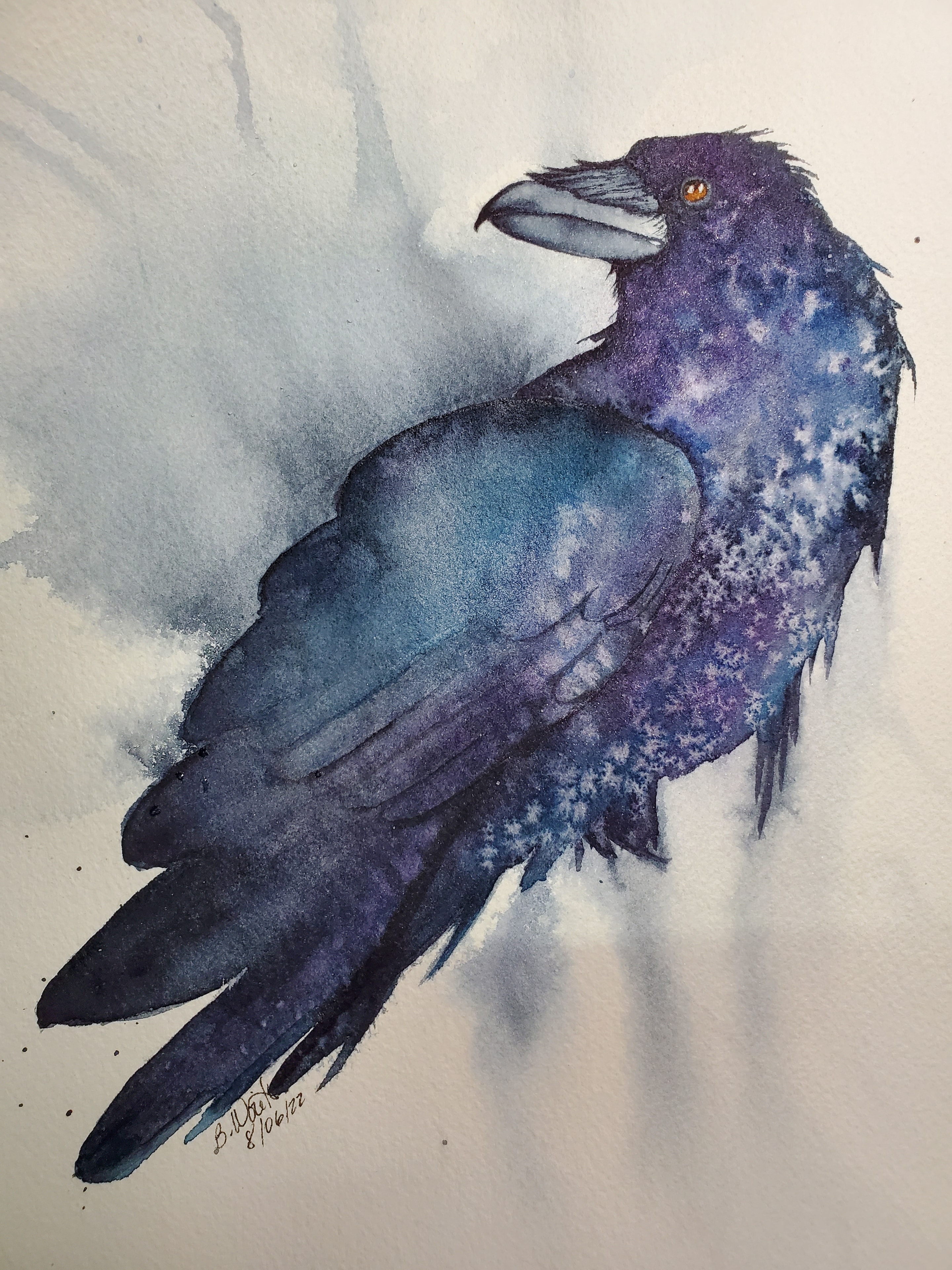 Whiskey — Cat, Watercolor by Bev Worth